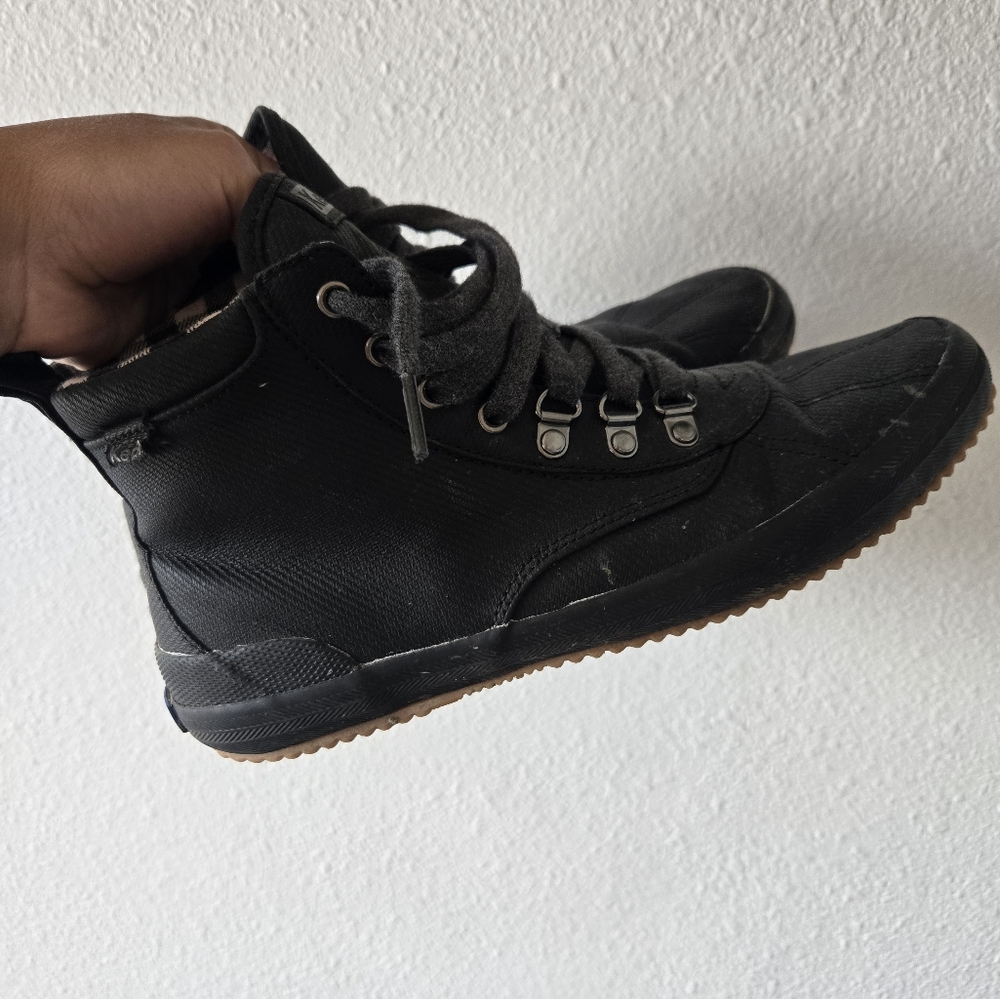 Keds Black Hightops